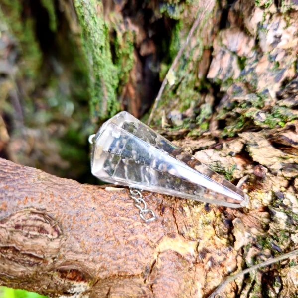 Pendule hexagonal Cristal Quartz – Image 4