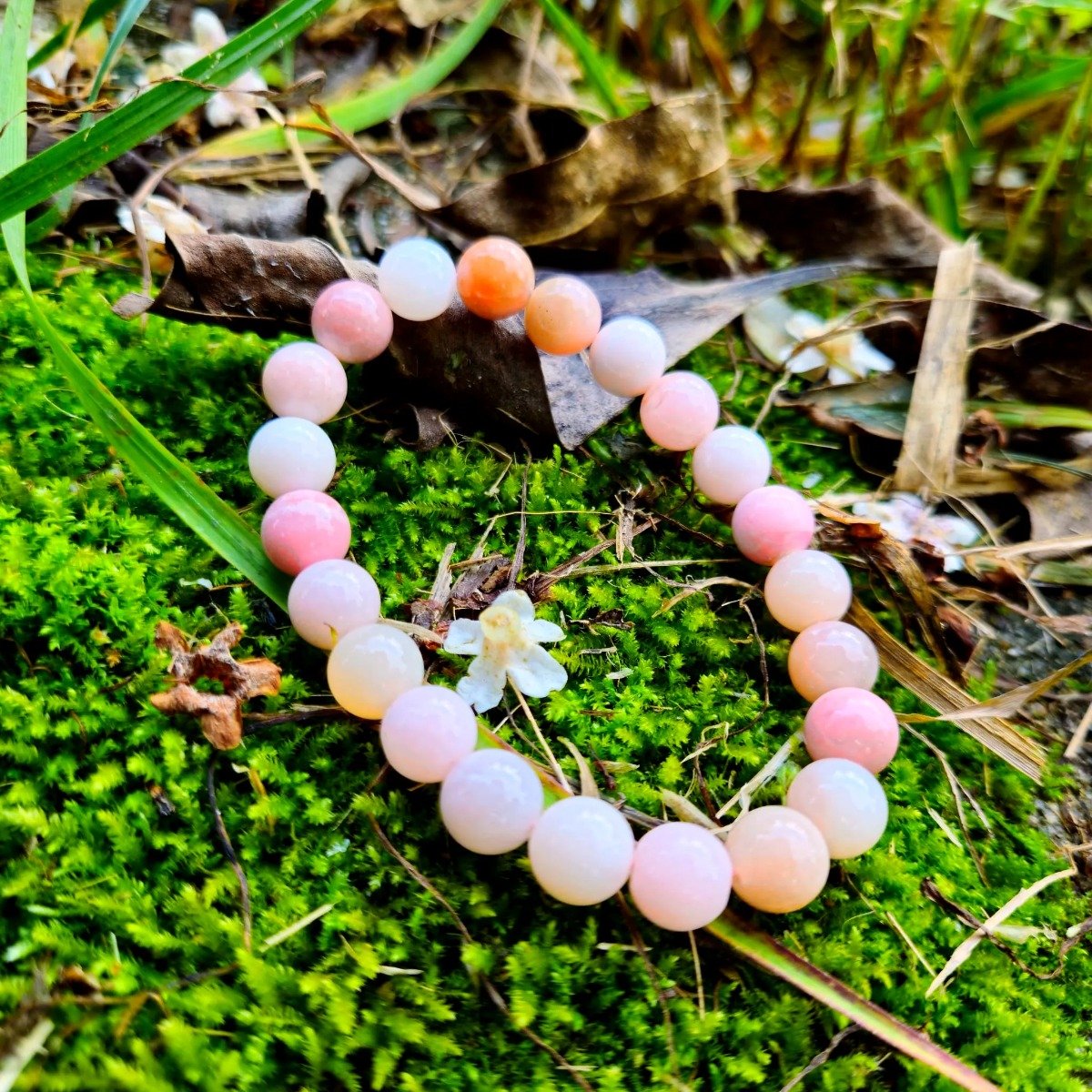 Pulseira Opala Rosa