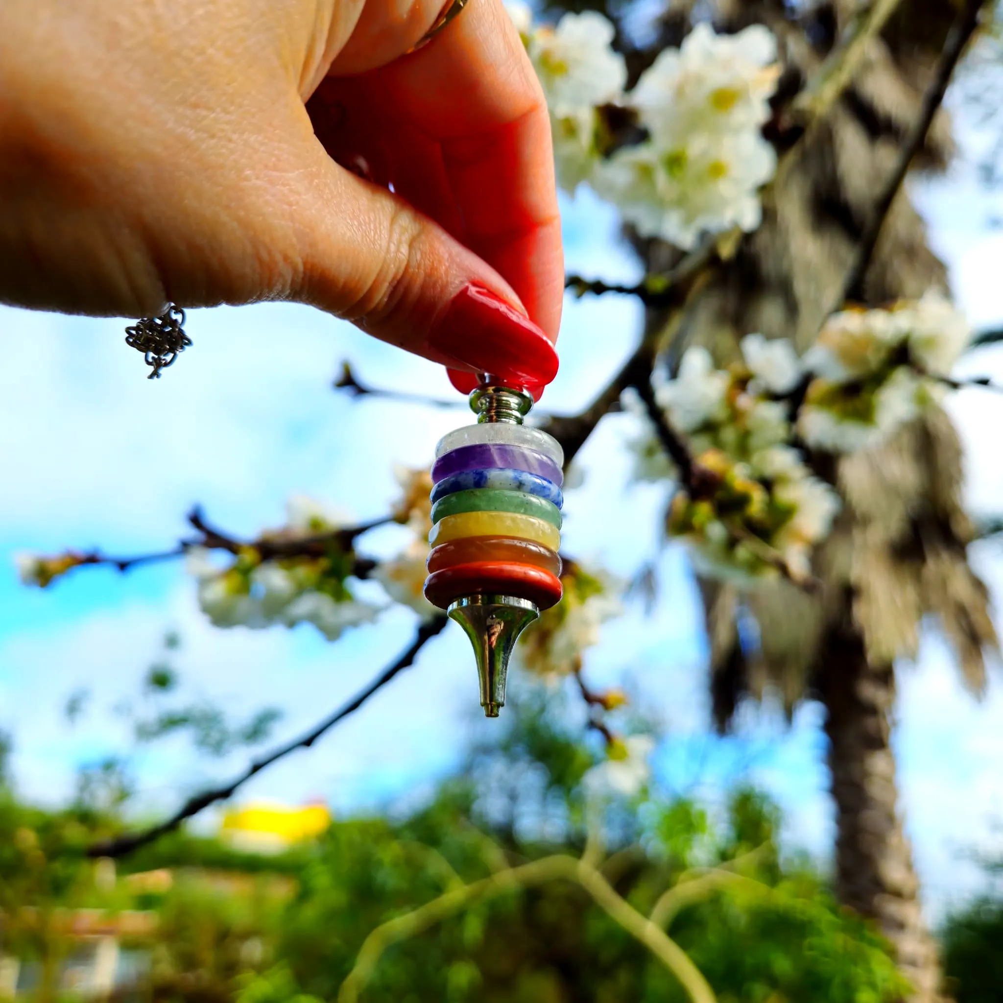 Pendulo Donut Chakras