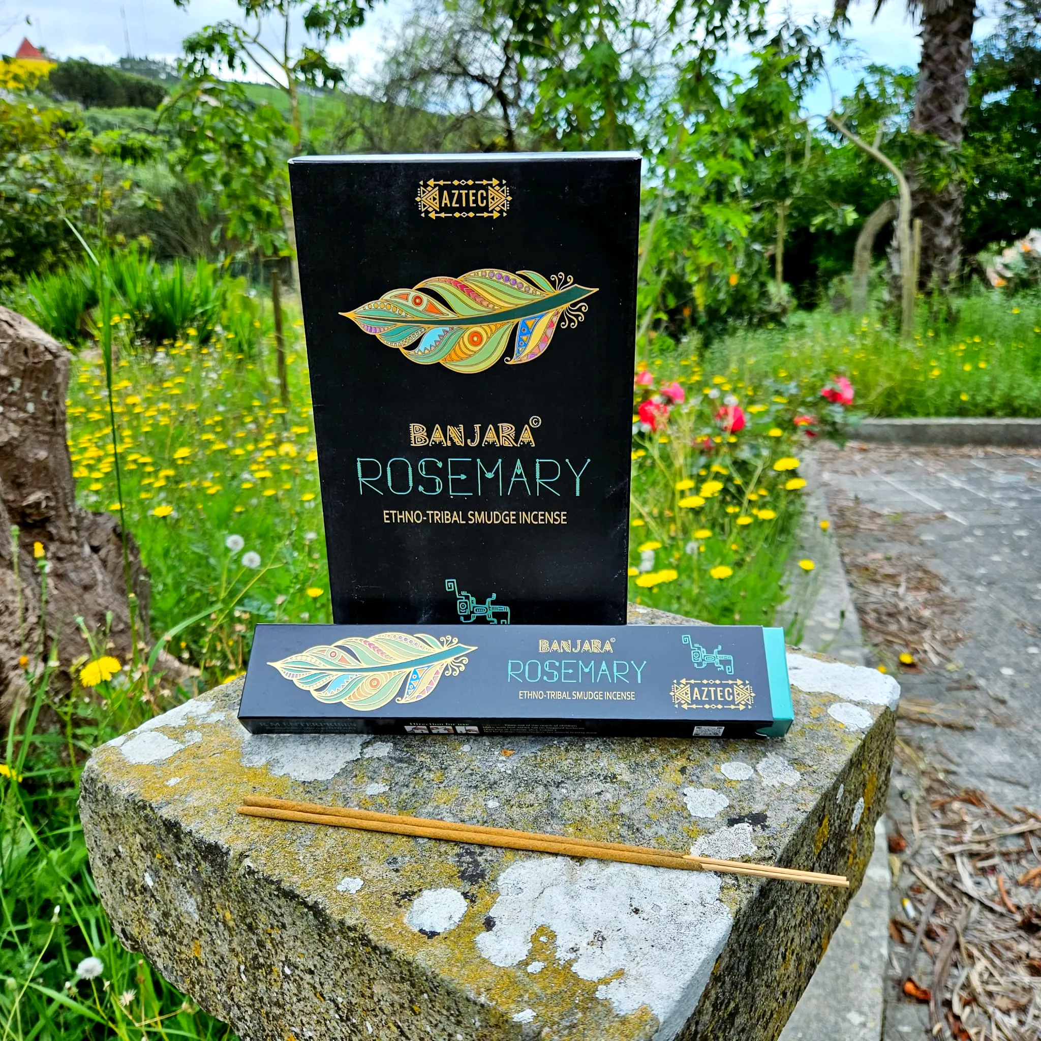 Incenso Banjara Aztec Alecrim Caixa