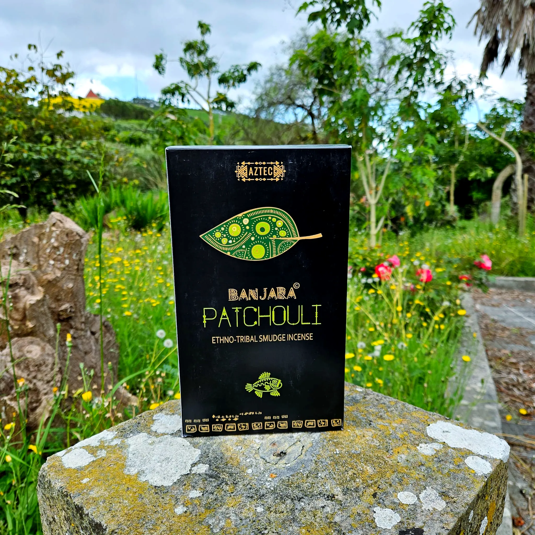 Incenso Banjara Aztec Patchouli Caixa