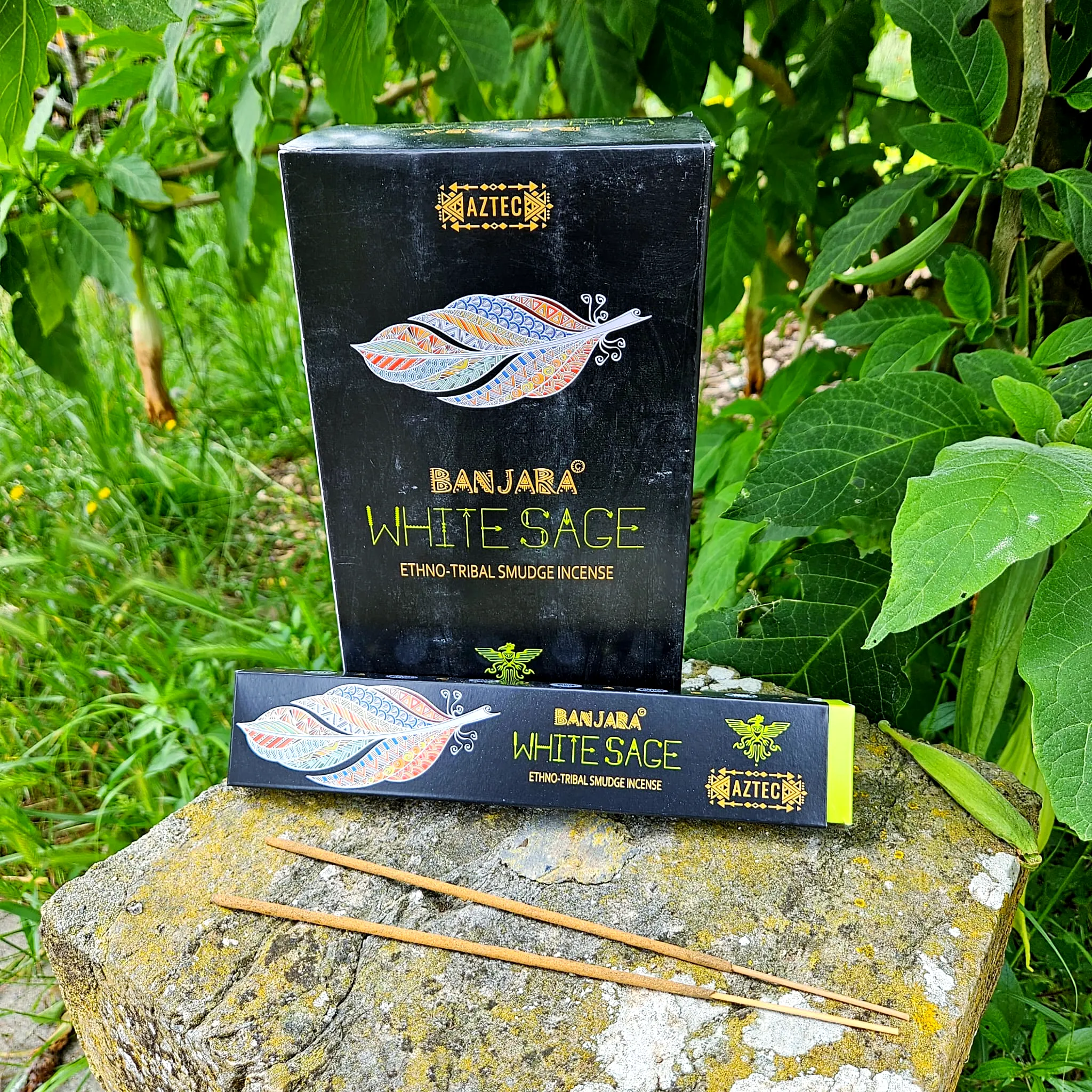 Incenso Banjara Aztec Salvia Branca Caixa