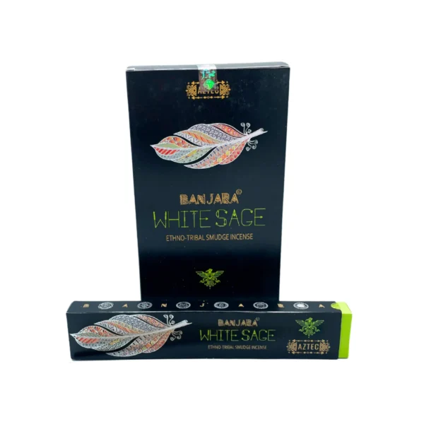 Incenso Banjara Aztec Salvia Branca Caixa