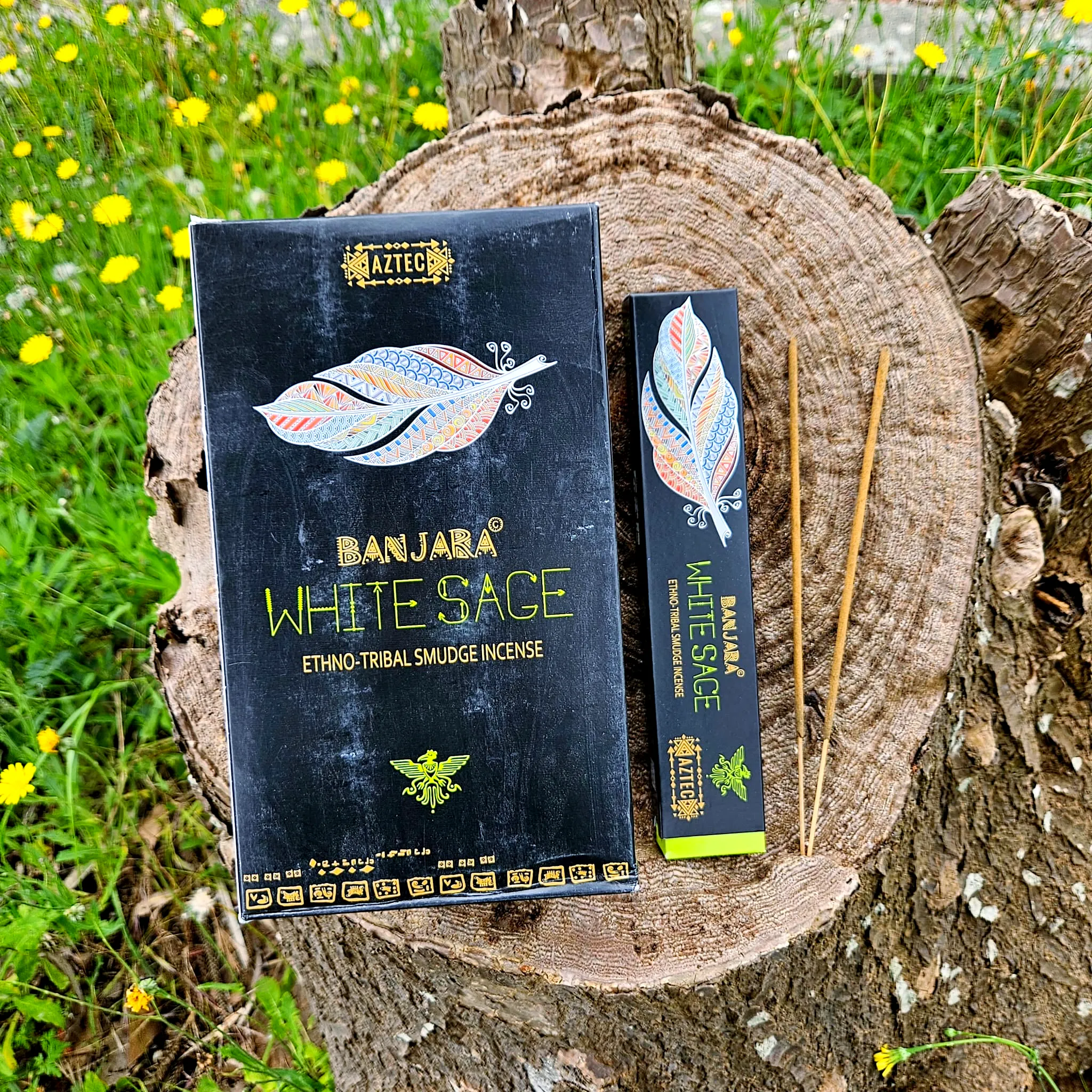 Incenso Banjara Aztec Salvia Branca Caixa