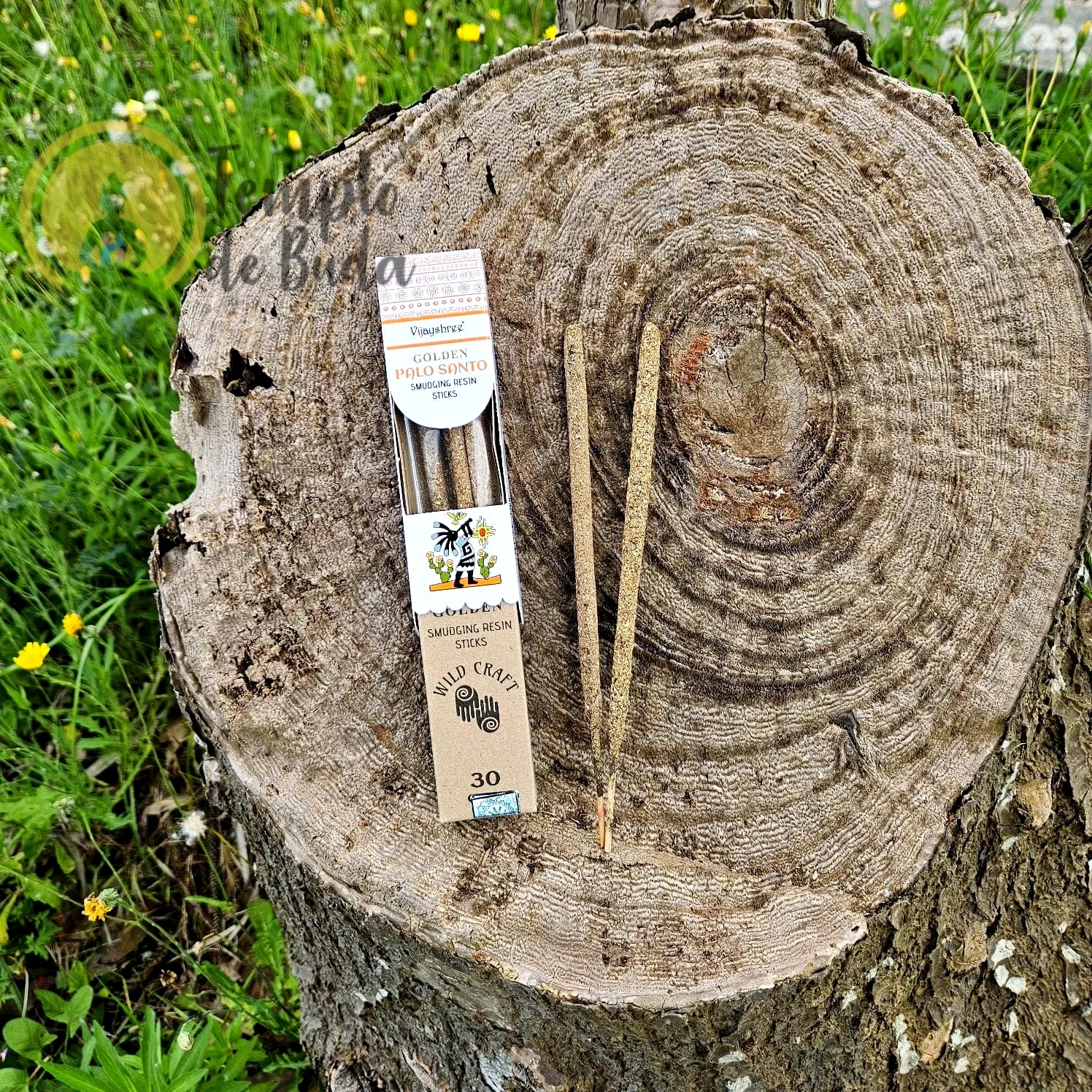 Incenso Golden Artesanal Pau Santo