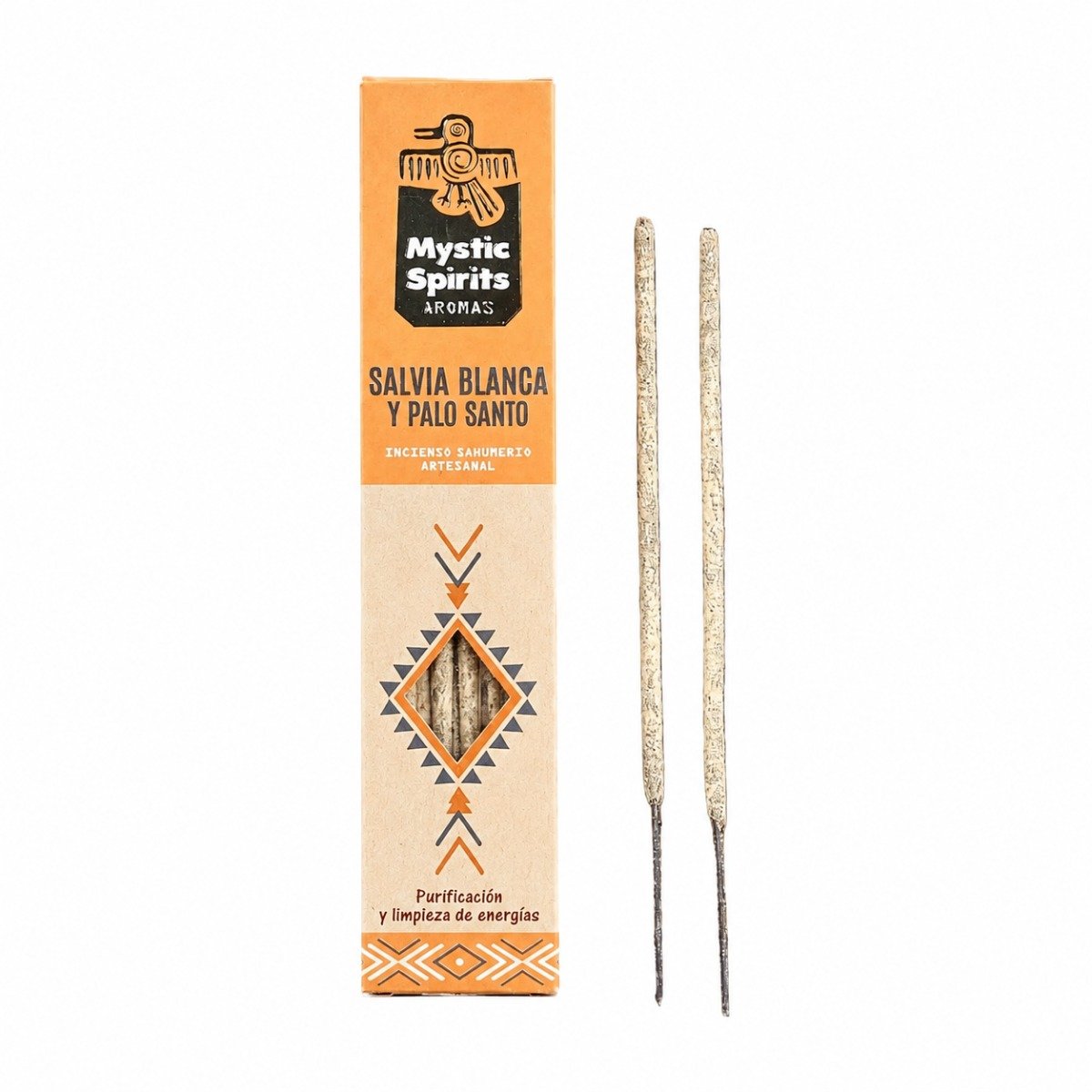 Incenso Mystic Spirits Sálvia Branca e Pau Santo