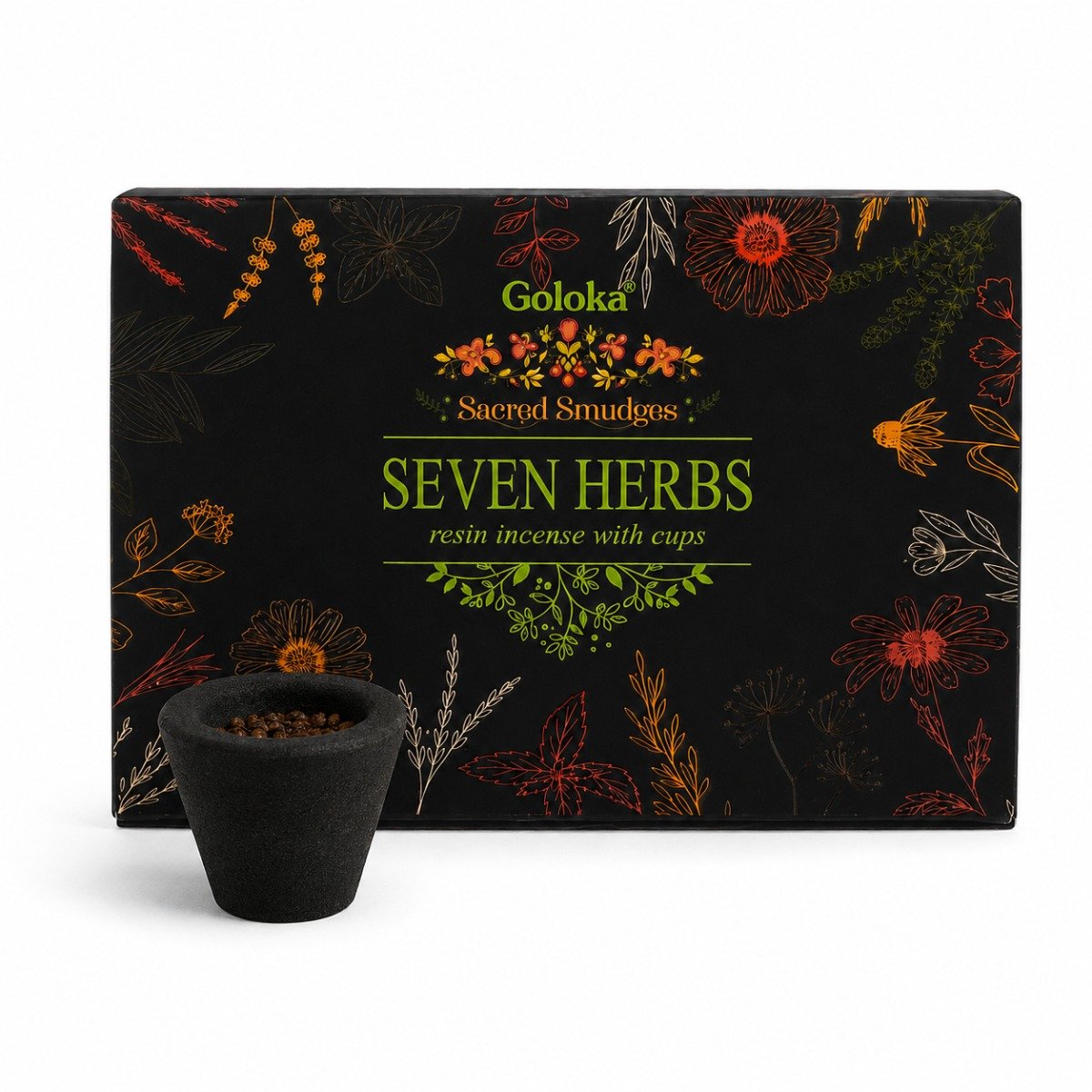 Incenso Copo Goloka Ayurvedic 7 Ervas