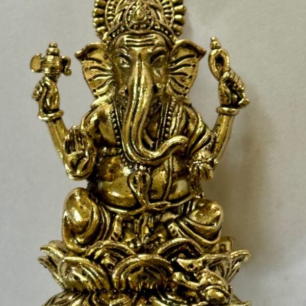 Ganesha-Skulptur aus Metall