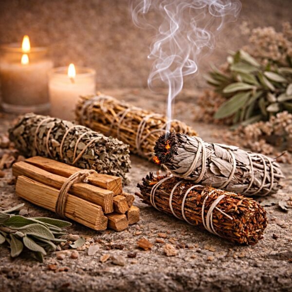 Tochas de Ervas e Madeiras sagradas