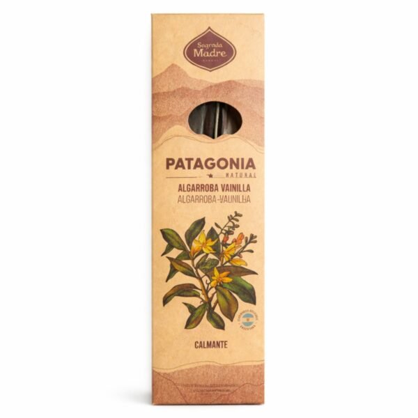 Incenso Sagrada Madre Patagonia Algarroba e Baunilha