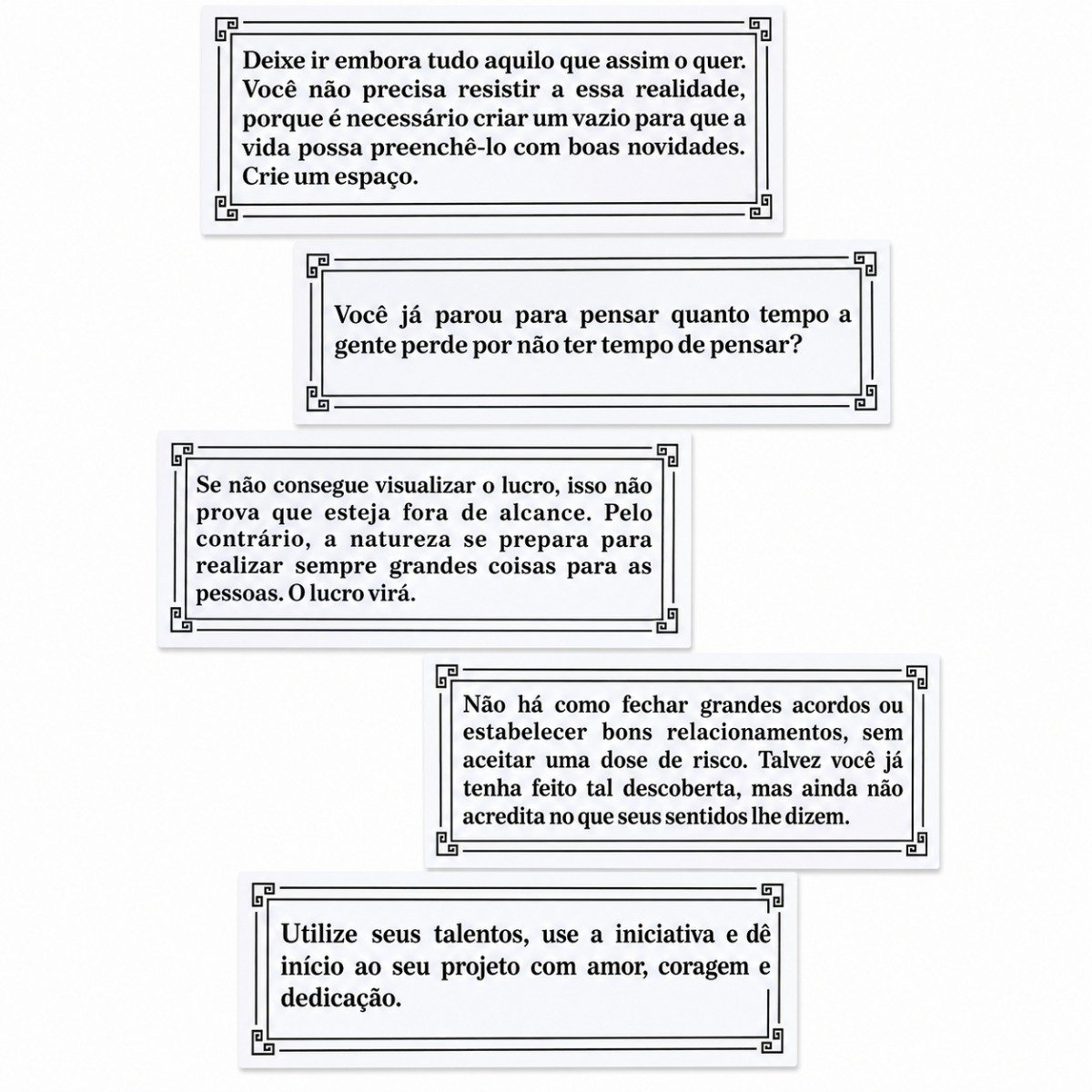 Oráculo Sementes de Reflexão