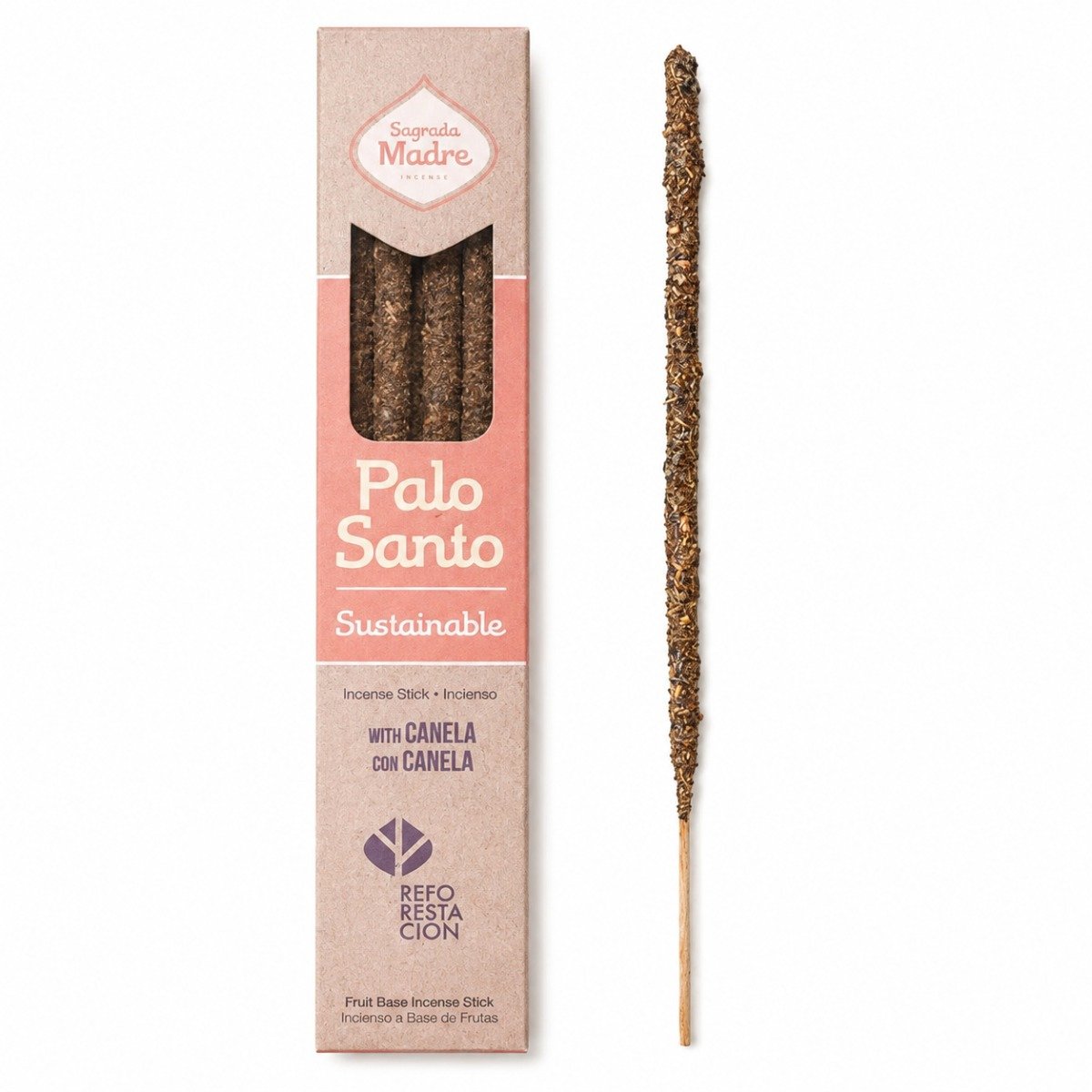 Incenso Sagrada Madre Palo Santo e Canela